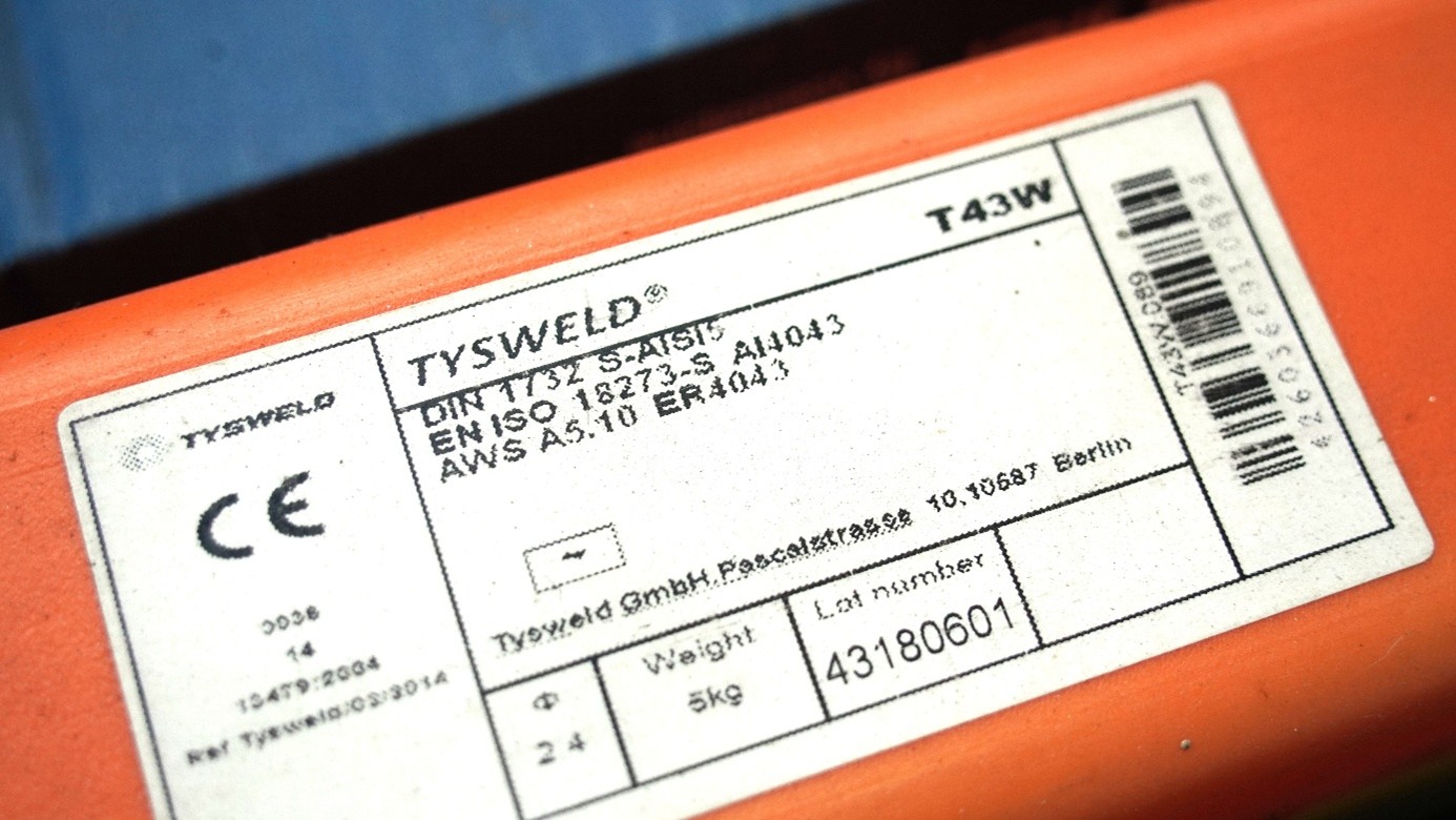 druty aluminiowe spawanie